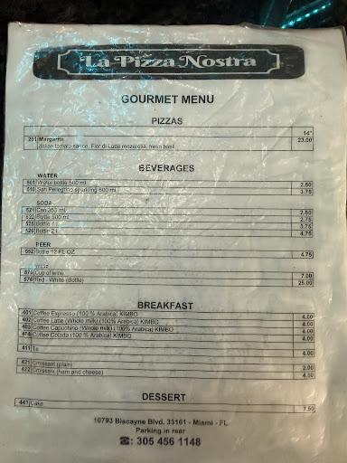 La Pizza Nostra Menu image 9